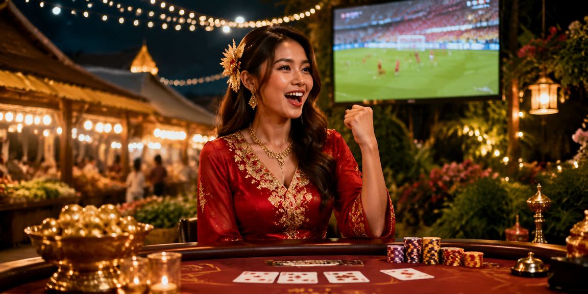 Pemain menikmati permainan baccarat di Kota Bharu